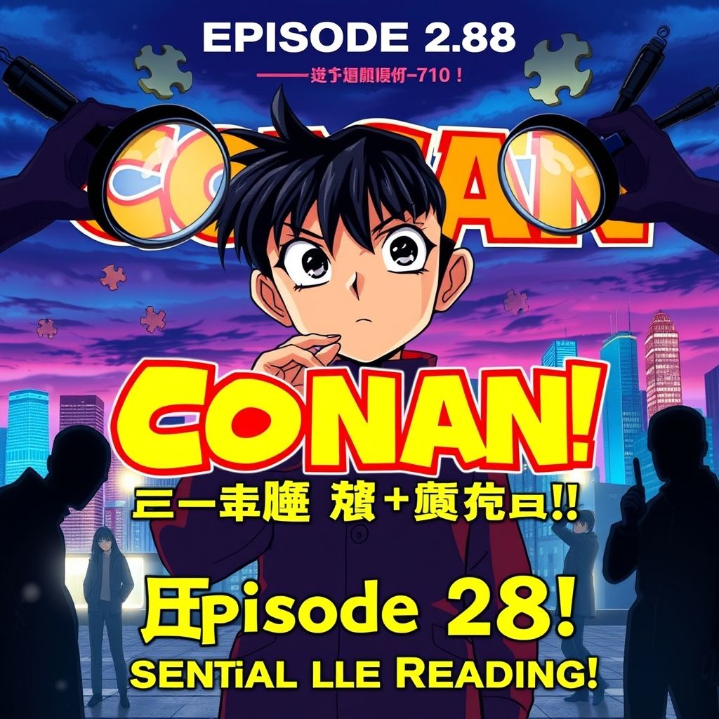 เรื่องย่อโคนัน 28: ก่อนอ่านต้องรู้!